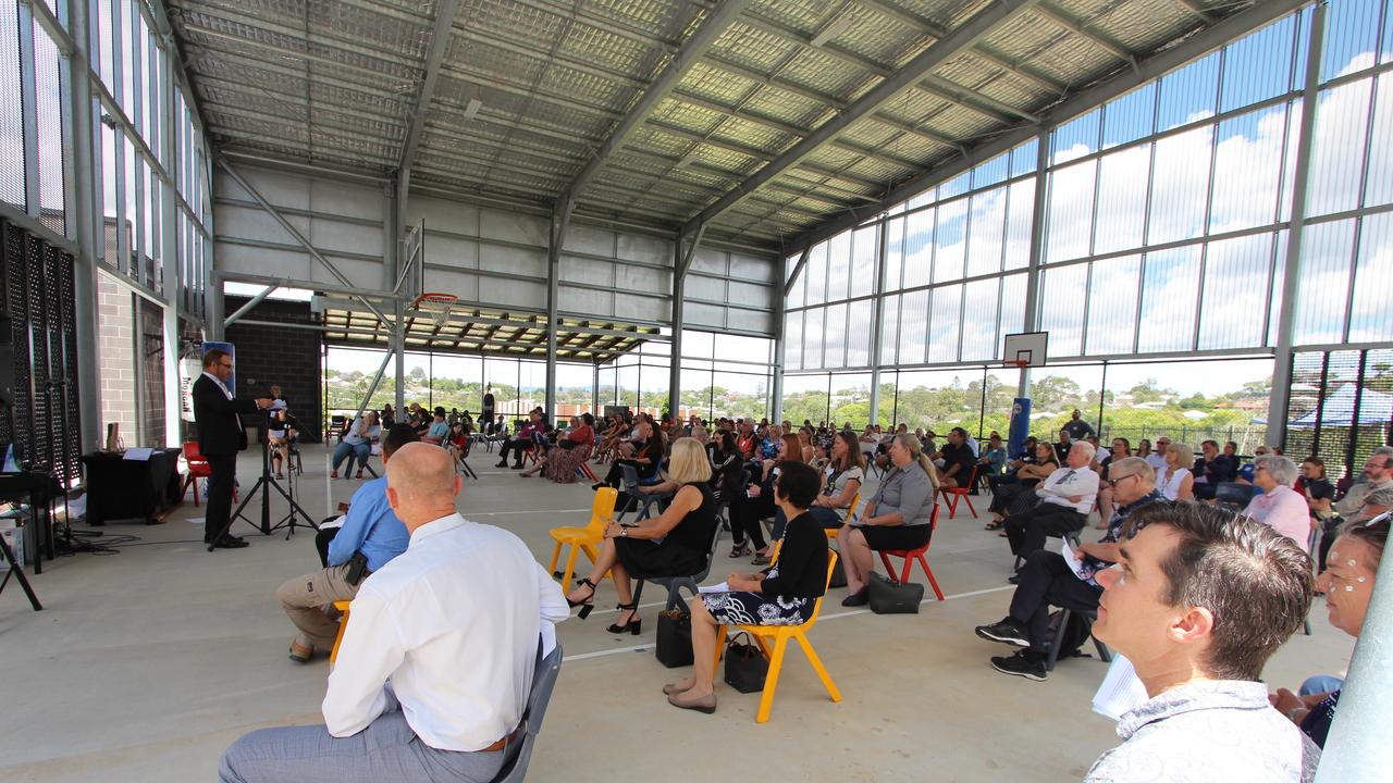 The official opening of the new building at the Gympie Flexible Learning Centre.