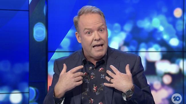 Peter Helliar says goodbye to The Project.