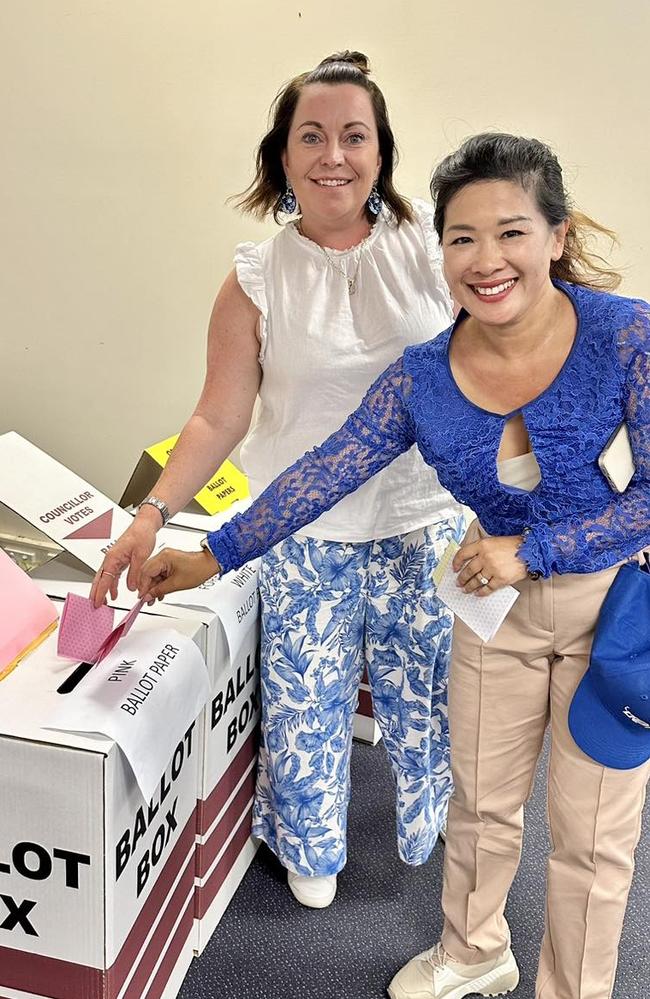 LNP candidate caught pretending to voting for herself | NT News