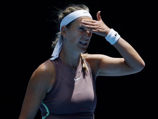 Victoria Azarenka has bowed out of the Australian Open.