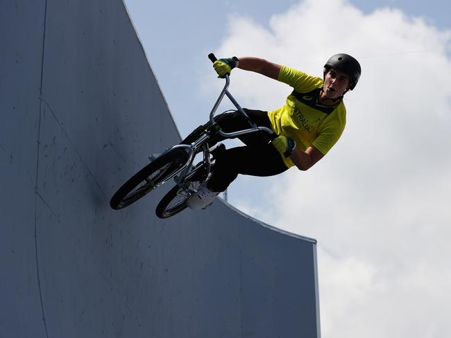 Natalya Diehm will pull out every trick in the bag in the Freestyle BMX.