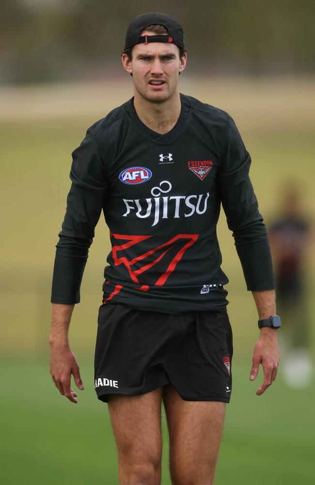 Reid has not been able to play consistently for Essendon. Picture: Daniel Pockett/Getty Images