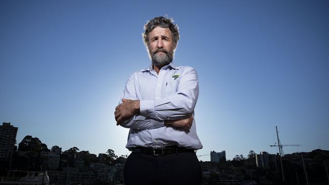 23/7/19: James Jackson, the NSW Farmers president, who spoke very powerfully about depression among farmers and other issues at a conference in Sydney. John Feder/The Australian.