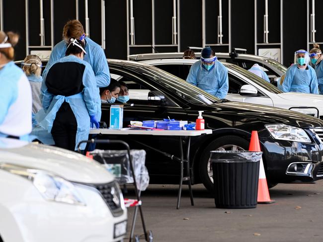 The number of reported Covid-19 cases in Australia has reached two million which is double the amount of cases recorded last Monday. Picture: NCA NewsWire/Bianca De Marchi