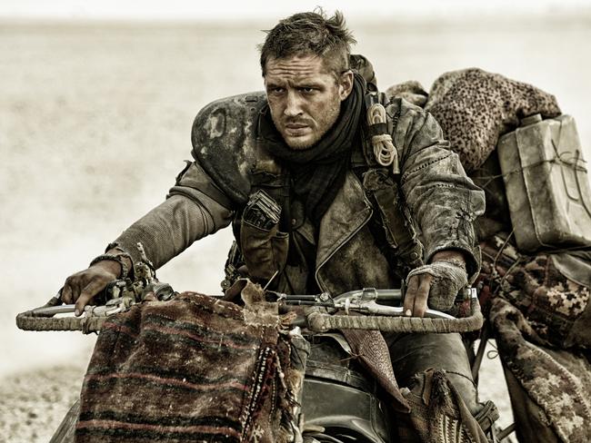 An able new Max ... Tom Hardy takes Mel Gibson’s old role in<i> Mad Max: Fury Road</i>. Picture: Jasin Boland/Warner Bros Pictures via AP