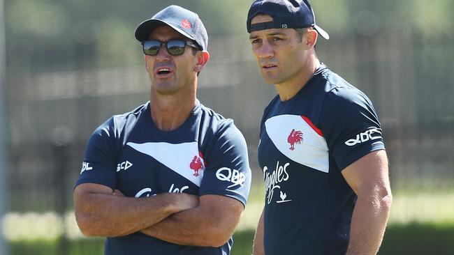 Andrew Johns isn't afraid to criticise the players he coaches. (Phil Hillyard)