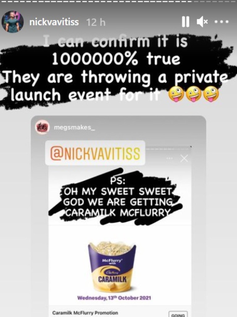 With Nick claiming it was legitimate. Picture: Instagram/ckvavitiss