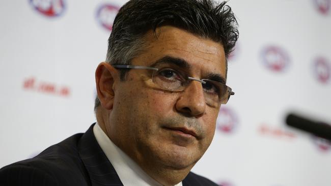 Former AFL CEO Andrew Demetriou says he didn’t know Essendon was the club in question.