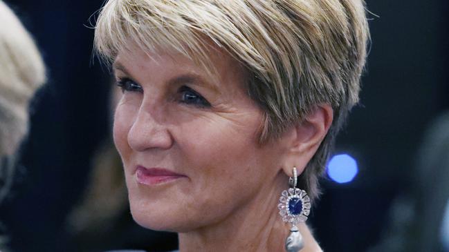 Former foreign minister Julie Bishop. Picture: Gary Ramage