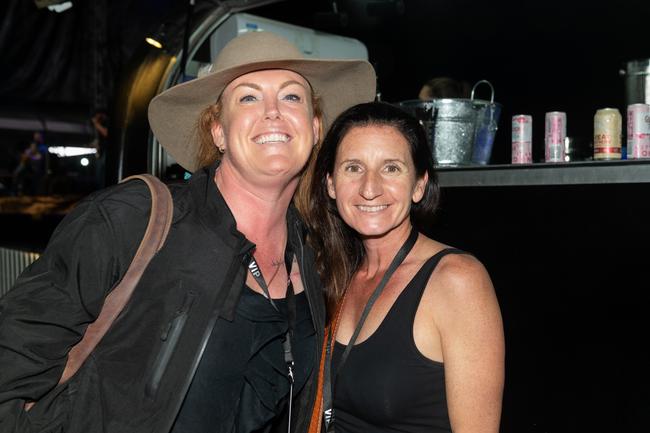 Nina Brandt-Sandral and Mel Mitchell at the NQ's Rock'n Country 2022. Picture: Michaela Harlow