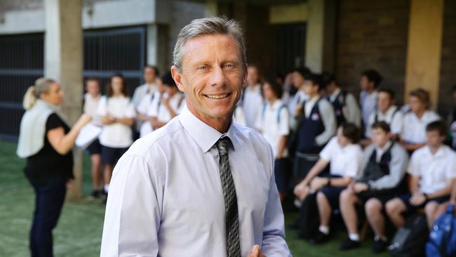 Paul Sheather from Balgowlah Boys Campus has seen pupil numbers increase over the past few years.