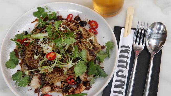 Chin Chin’s bug tail stir fry is a must-order dish. Pictures: Andrew Tauber