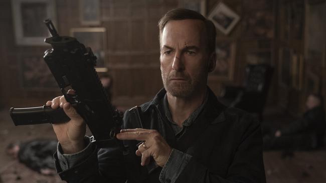 Bob Odenkirk as Hutch Mansell in Nobody, directed by Ilya Naishuller.