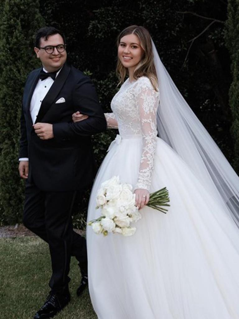 The couple tied the knot in Queensland. Picture: Instagram