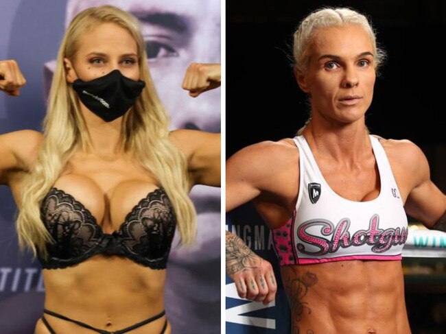 Ebanie Bridges and Shannon O'Connell.
