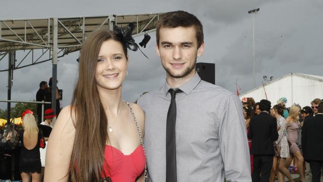 Sheridan Davis and Chris Graham in 2012. Picture: Nicola Brander