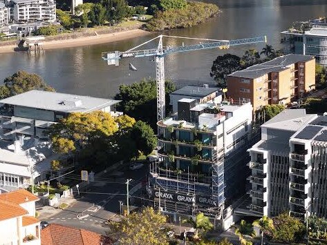 REAL ESTATE: First photos of the scaffolding coming down from Maison in New Farm.