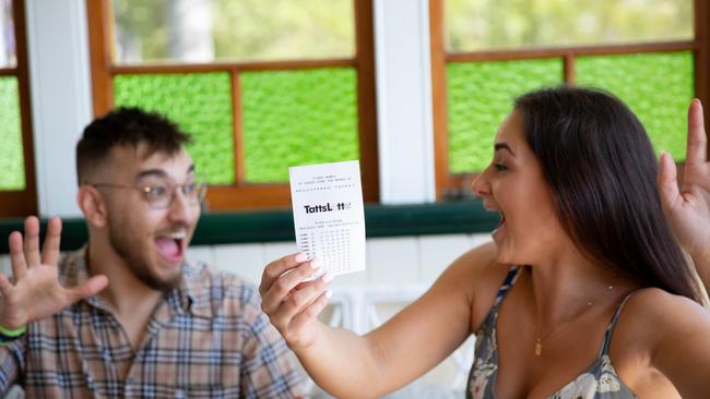 A Broadmeadows couple had the shock of a lifetime after they scored $2.5m in the weekend’s Tattslotto draw. Photo: supplied