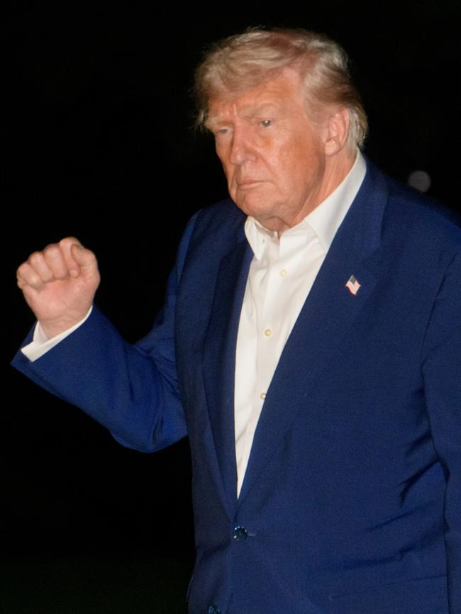 President Donald Trump is frustrated. Picture: AP Photo/Rod Lamkey, Jr.