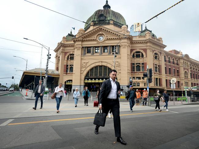 Right now, public service employees are required to work in the office three days a week. Picture: Andrew Henshaw