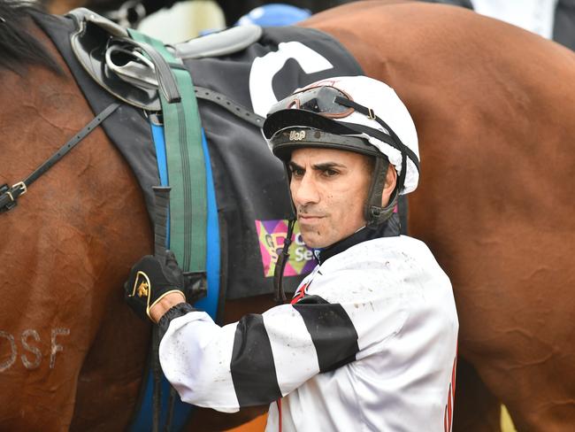 Jockey Jeff Penza brings home Signore Fox, from the Peter and Paul Snowden stables, after the four-year-old snatched victory in the 2020 GDSC Ramornie Handicap.