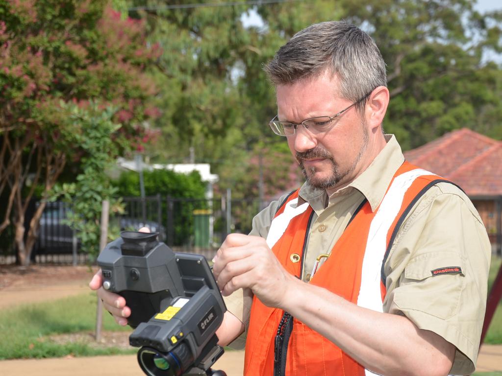 Western Sydney University’s Associate Professor Sebastian Pfautsch. Picture: Sebastian Pfautsch