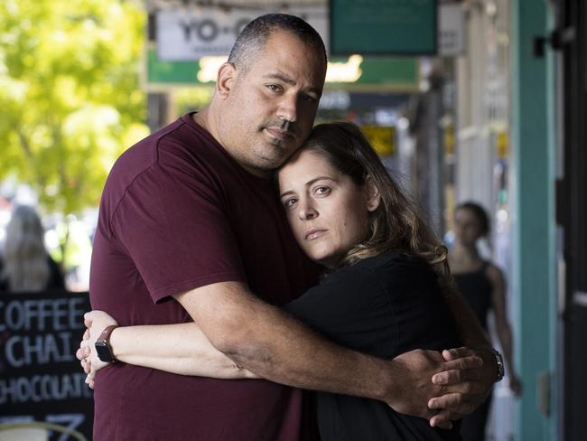 Wednesday 7th February 2024.Adi and Rochelle Daboush, owners of Tavlin Restaurant on Carlisle st Balaclava have been targeted by anti-Israel groups over the conflict since October 7th.Photograph by Arsineh Houspian.