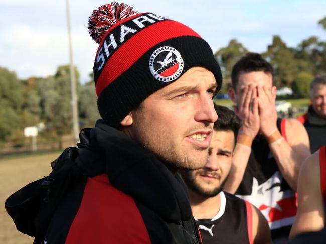 Park Orchards coach Jarrod Bayliss. Picture: Davis Harrigan