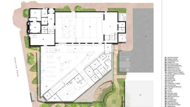 Floor plan for Ngutungka Henley. Picture: City of Charles Sturt