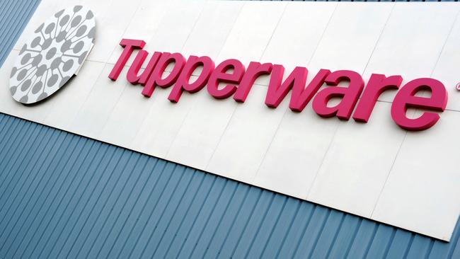 The recent filing followed a period of declining sales for Tupperware. Picture: AFP