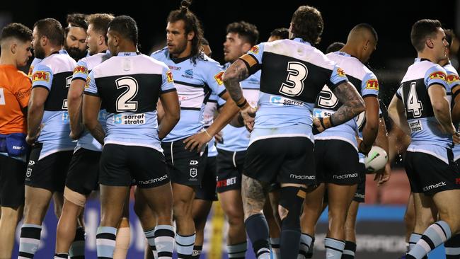 The Sharks are big losers in the delay on Bronson Xerri’s case. Picture: Mark Kolbe/Getty Images