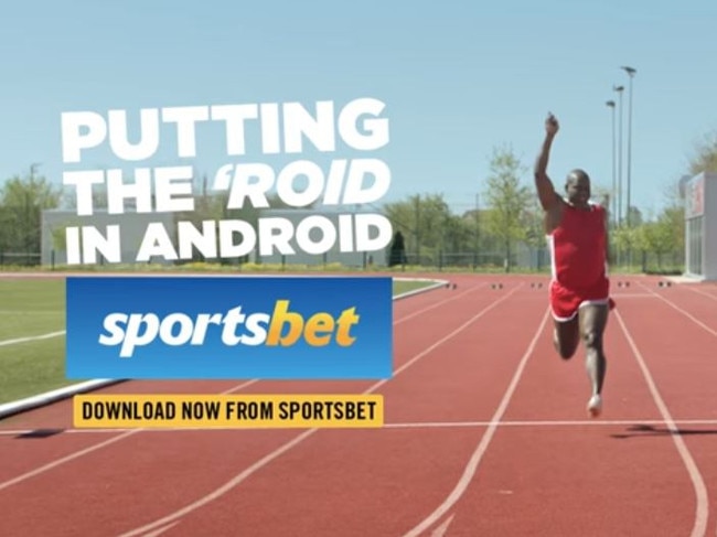 Sportsbet has previously faces criticism for featuring drug cheat Ben Johnson in a new advertisement for the bookmaker.