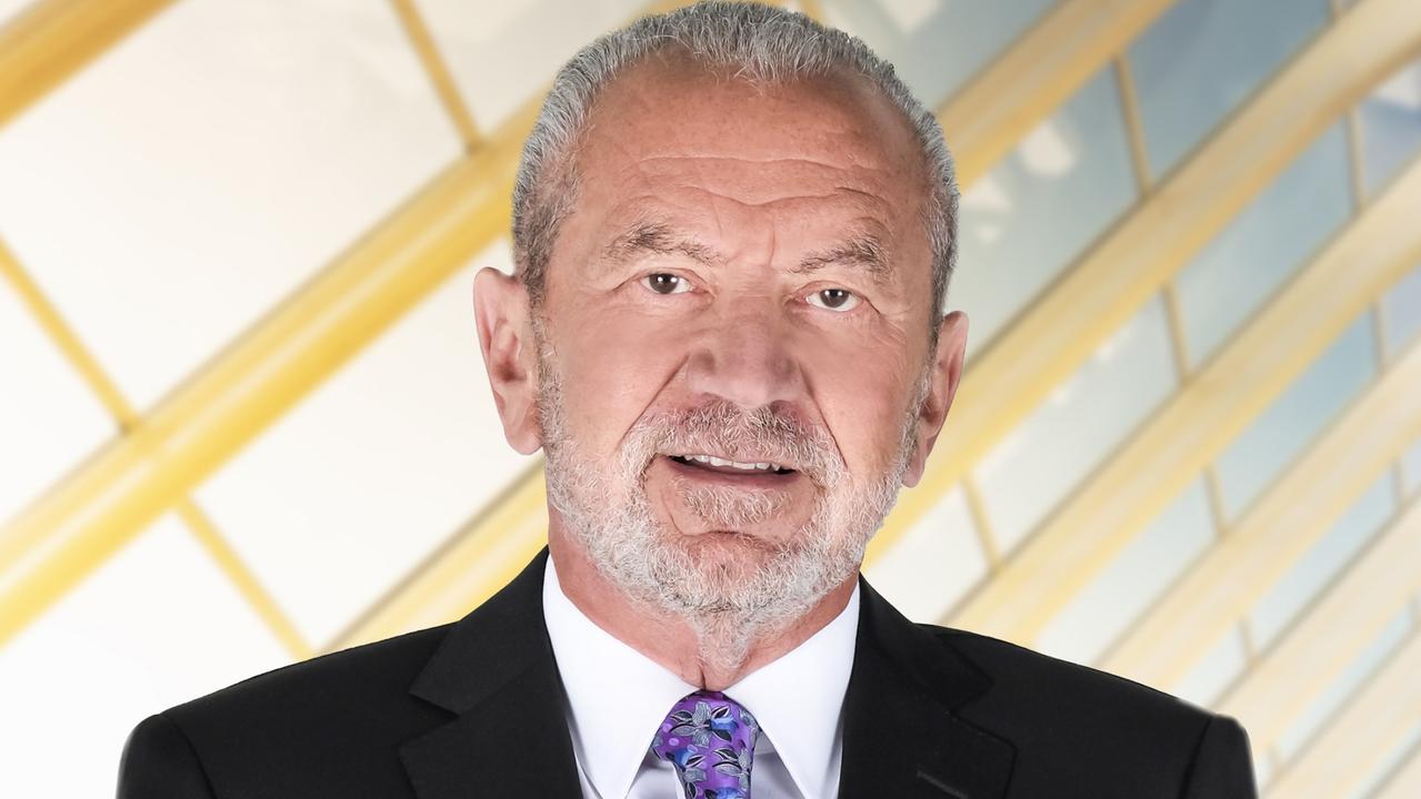 British billionaire Lord Alan Sugar helms the new season of Celebrity Apprentice Australia. Picture: Channel 9