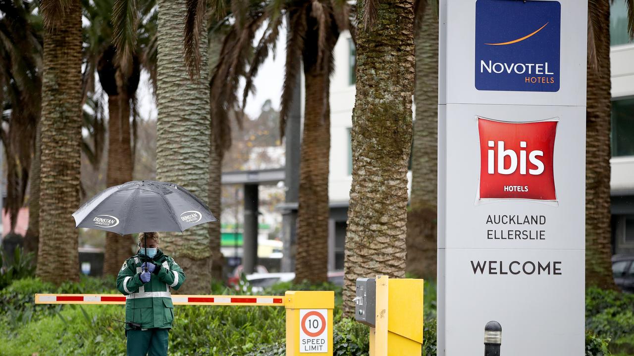 The visitors were staying at this Auckland Novotel when they were allowed to travel across the country with coronavirus. Picture: Phil Walter/Getty Images.