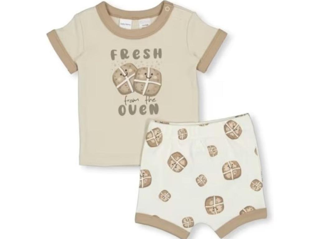 Cute as a button: These Easter pjs for babies are just $12. Picture: Best &amp; Less