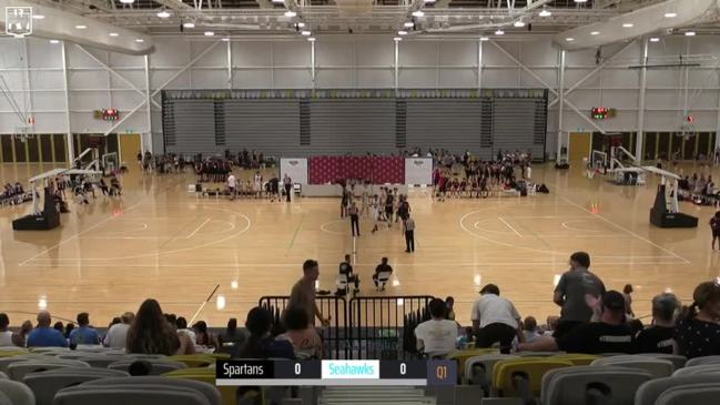 Replay: Basketball Queensland Under-18 State Championships - Boys div 1 bronze medal - Spartans vs Seahawks