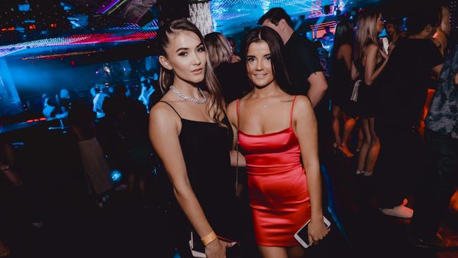 Isabelle lee, Junelle McPherson at Havana RnB Nightclub for Gold Coast Bulletin Nightspotting. Picture: Supplied