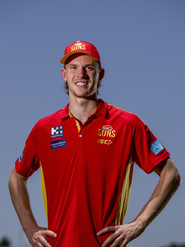 The Gold Coast Suns 2019 new recruits and draftees. Noah Anderson. Picture: Jerad Williams