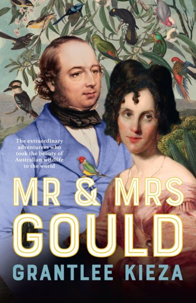 Love and nature … Mr & Mrs Gould by Grantlee Kieza.