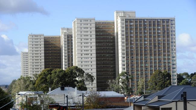 The public housing flats in Richmond.