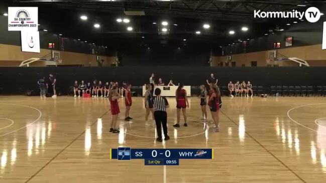 Replay: Strathalbyn v Whyalla (U18 Women Div 1)  - SA Country Basketball Under-18 Championships Day 1