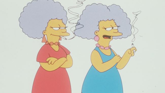 Patty and Selma Bouvier from<i> The Simpsons.</i>