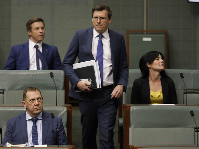 Federal Education Minister Alan Tudge insisted NAPLAN testing will continue this year. Picture: Sean Davey