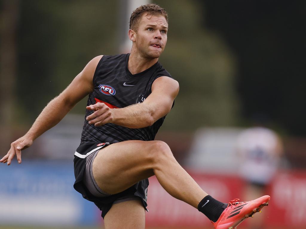 Dan Houston is a big addition to Collingwood’s defence. Picture: Michael Klein