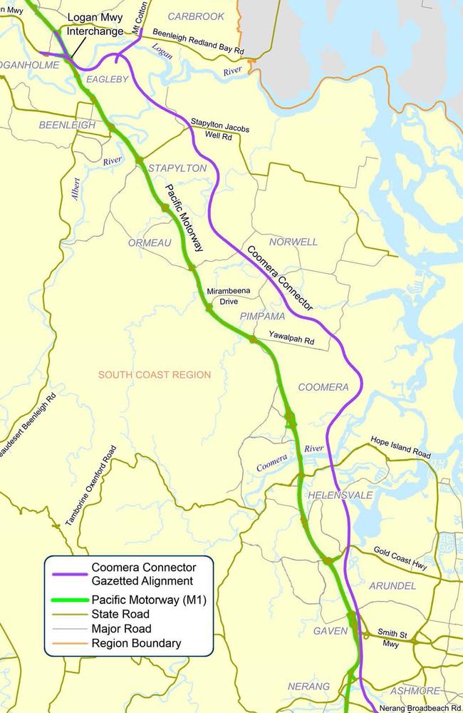 Gold Coast to Logan M2 Coomera Connector road given green light | Gold ...