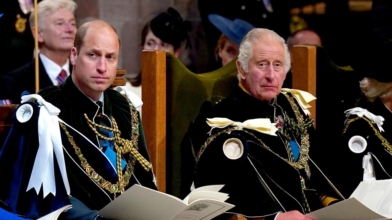 Prince William, Prince of Wales and King Charles III. Picture: Jane Barlow - Pool/Getty Images