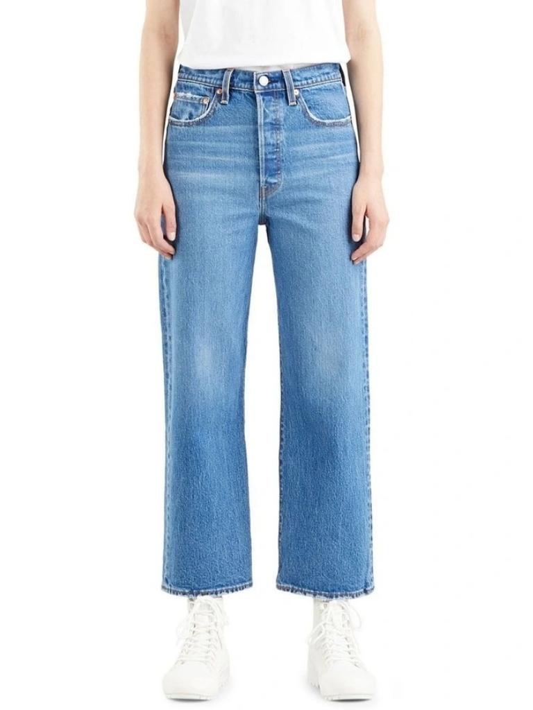 Levi's Ribcage Straight Ankle Jeans. Picture: Levi's.