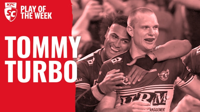 KFC SuperCoach NRL Play of the Week / YEAR: Tom Trbojevic, Round 25