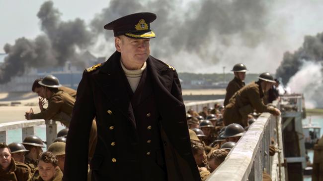 Commander Bolton (Kenneth Branagh) in a scene from <i>Dunkirk</i>.