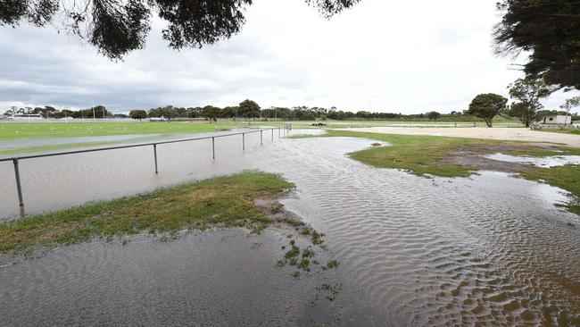 South Barwon ovals are flooded again.